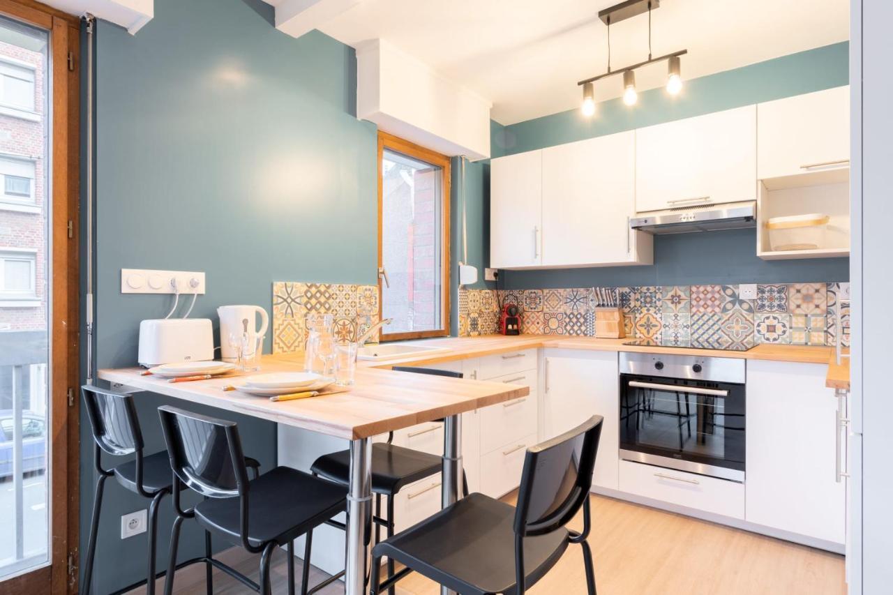Lille Cormontaigne - Beautiful Apartment Bright And Equipped Parking ! Bagian luar foto