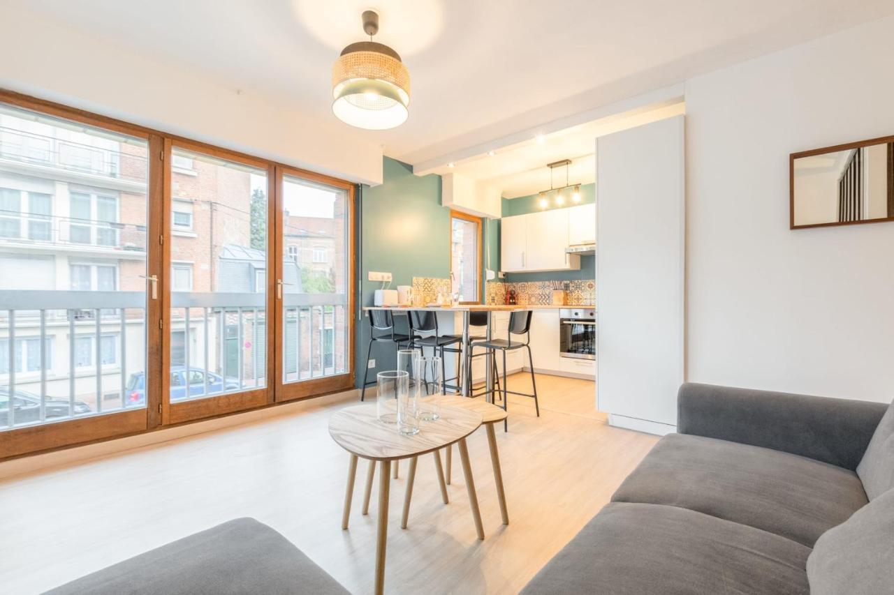 Lille Cormontaigne - Beautiful Apartment Bright And Equipped Parking ! Bagian luar foto
